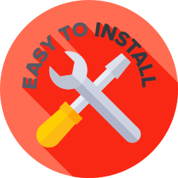 Easy installation icon