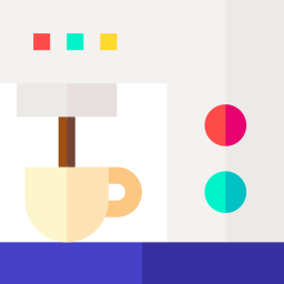 Coffee machine icon