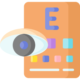 Eye test icon