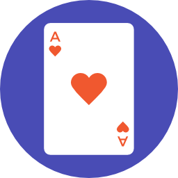 Ace of hearts icon