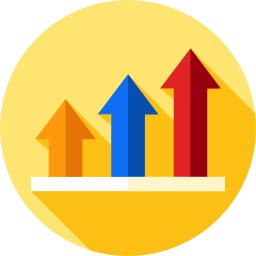 croissance Icône