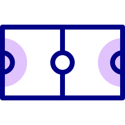 campo de basquete Ícone