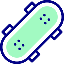 planche à roulette Icône