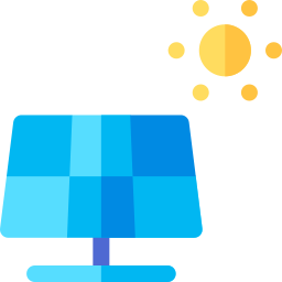 Solar panel icon