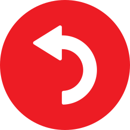 Turn left icon