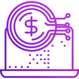 Digital money icon