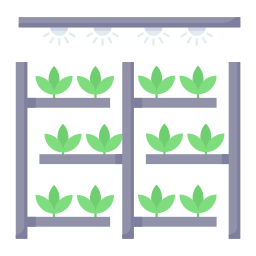 agricultura vertical Ícone