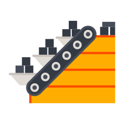 banda transportadora Ícone