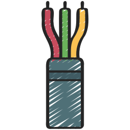 câble d'alimentation Icône