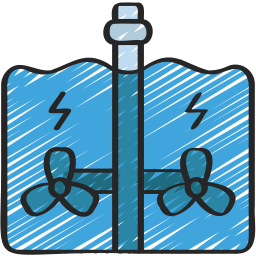 Tidal power icon