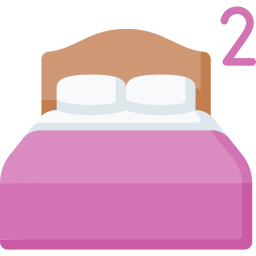 Double bed icon