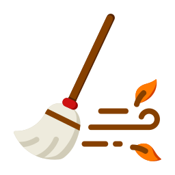 Sweeping icon