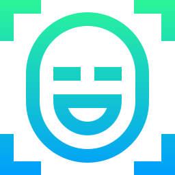 Face recognition icon