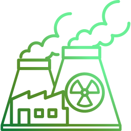 Nuclear power icon