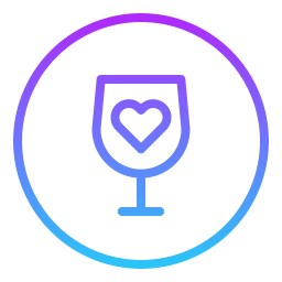 Wine glass icon