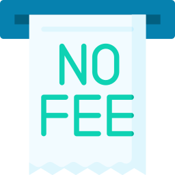 No fee icon