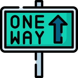 One way icon