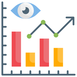 analyses d'audience internet Icône