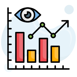 analyses d'audience internet Icône