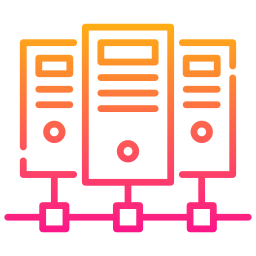 archiviazione del server icona