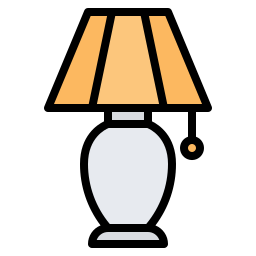 Table lamp icon