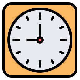 Wall clock icon