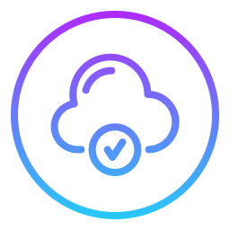 Cloud computing icon