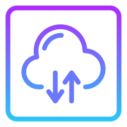 Cloud computing icon