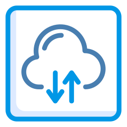 Cloud computing icon