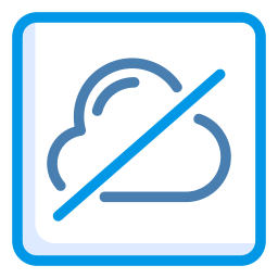 Cloud computing icon