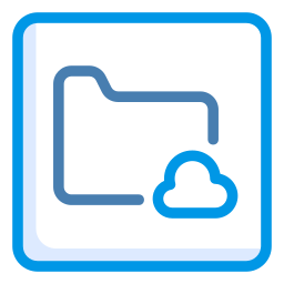 Cloud computing icon