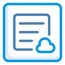 Cloud computing icon