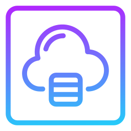 Cloud server icon