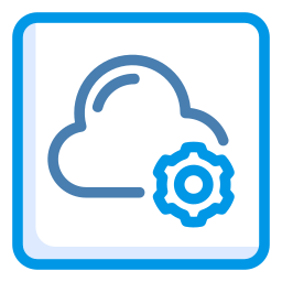 Cloud service icon