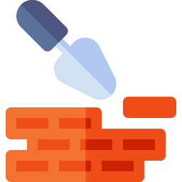 Brick wall icon