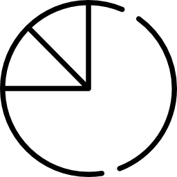 diagramme circulaire Icône