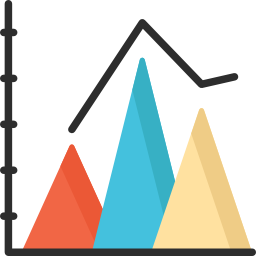 pyramidendiagramm icon