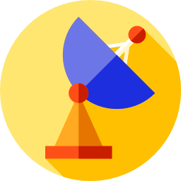 Satellite dish icon