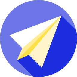 Paper plane icon