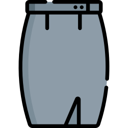 Pencil skirt icon