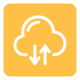 Cloud computing icon