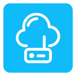 Cloud computing icon