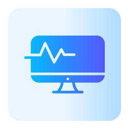 monitor pracy serca ikona