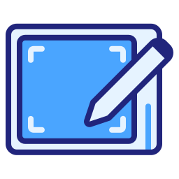 Graphic tablet icon