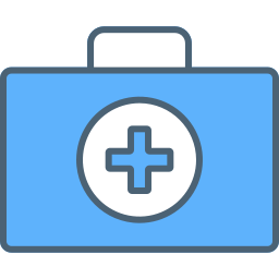 First aid kit icon