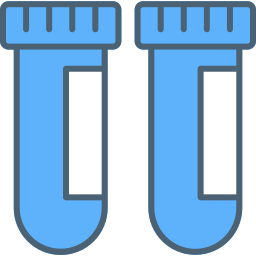 Test tubes icon