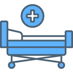 Hospital bed icon