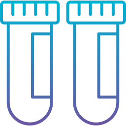 Test tubes icon