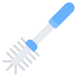 Toilet brush icon