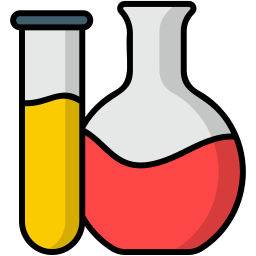 attrezzatura da laboratorio icona